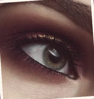 A plum eyeshadow palette