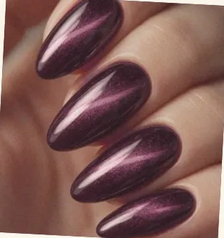Black-cherry magnetic polish